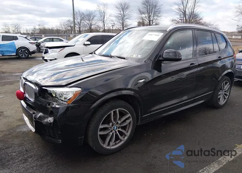 2017 BMW X3 xDrive28I из США, поврежденный, VIN 5UXWX9C53H0T04354